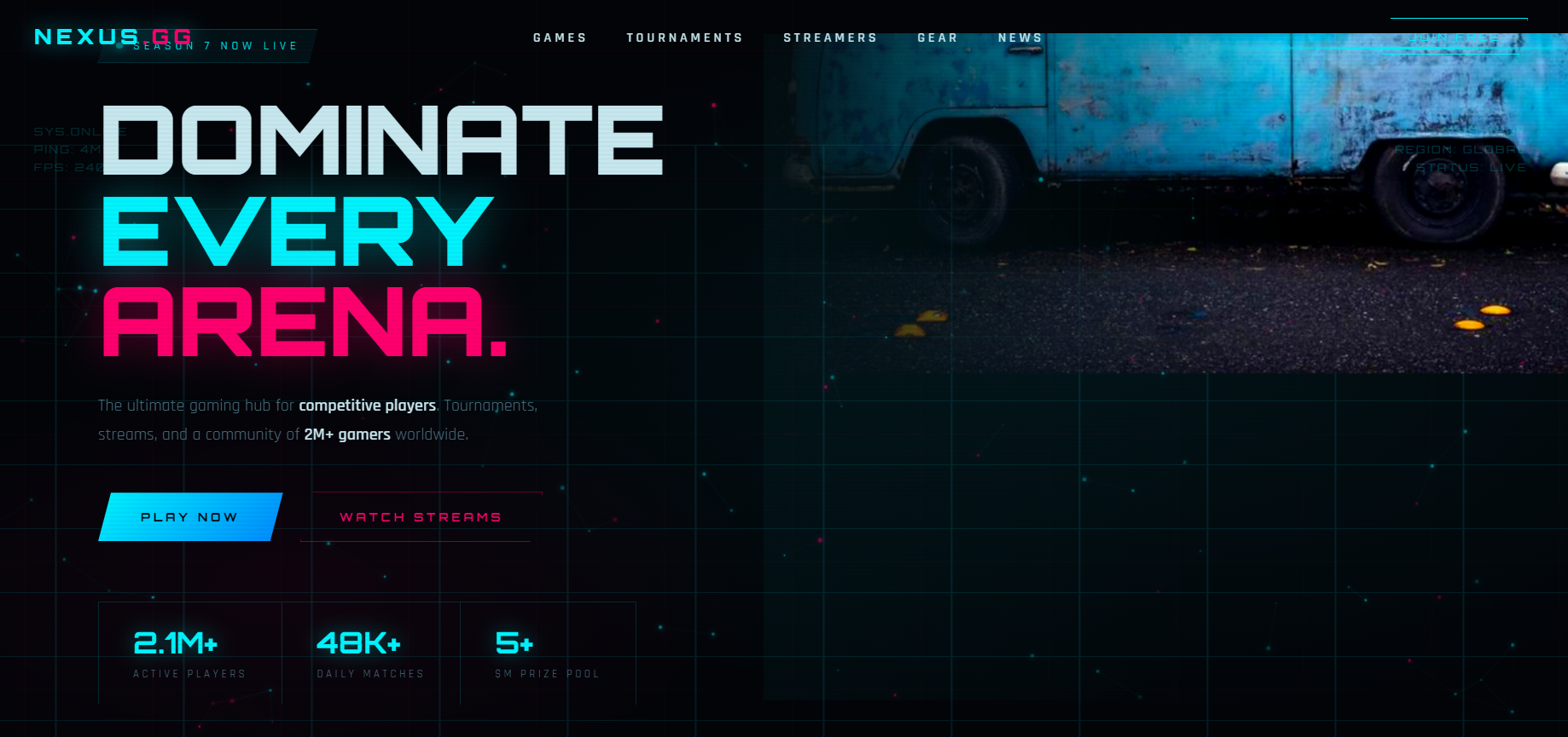 crypto Dashboard preview